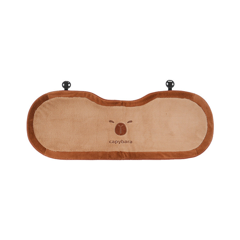 Four Seasons Universal Plush Automotive Headrest Lumbar Support Pillow
