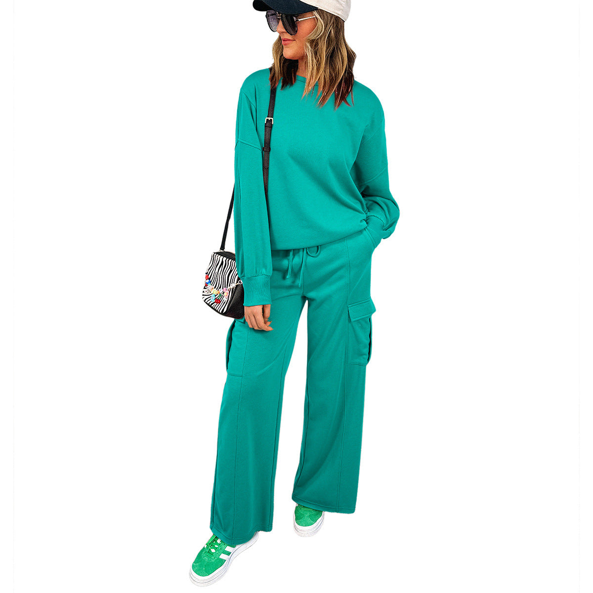 European And American Autumn Trousers Long Sleeve Casual Sweatshir