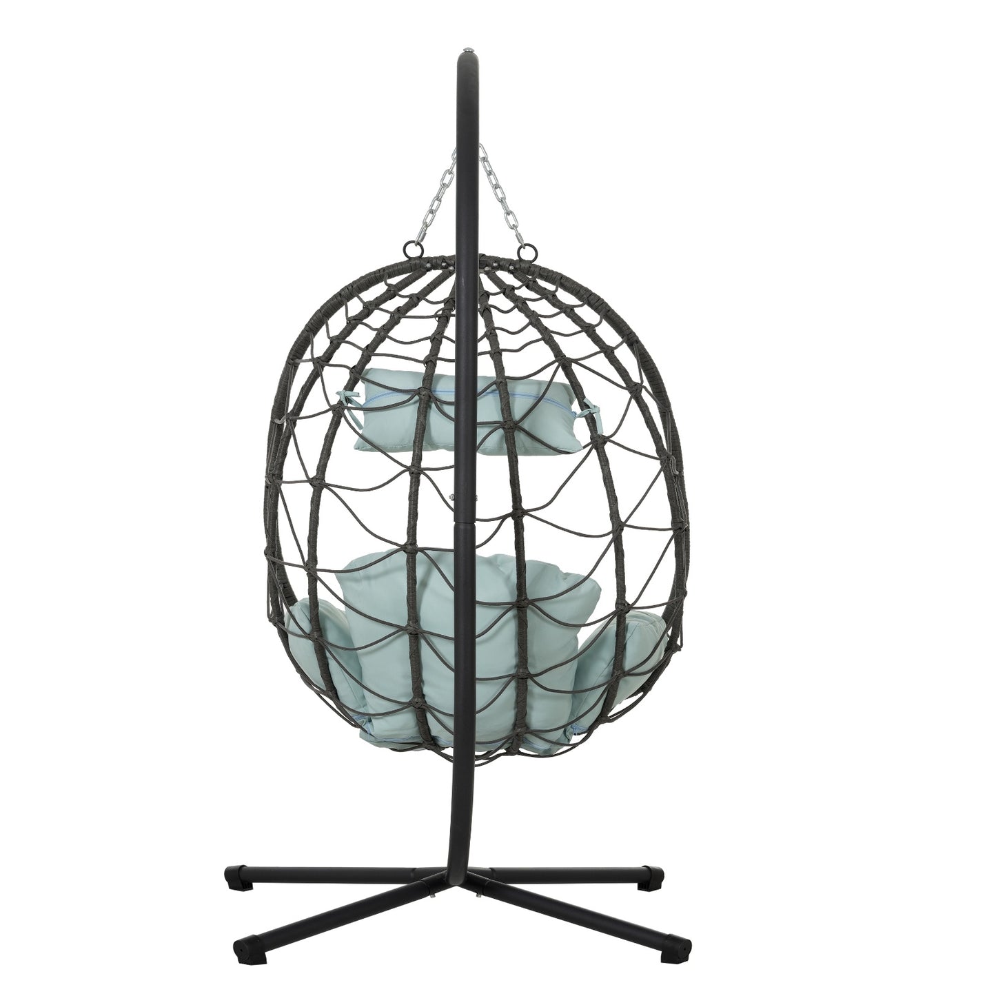 Egg Chair With Stand Indoor Outdoor Swing