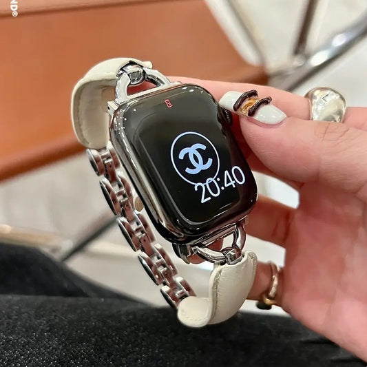 Channel watch Design Leather High-grade Strap