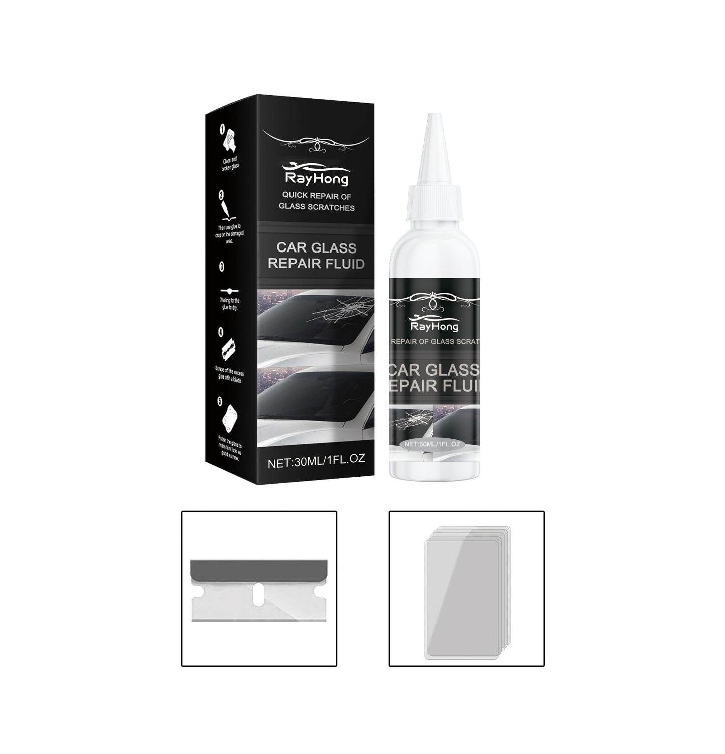 Automotive Glass Repair Adhesive