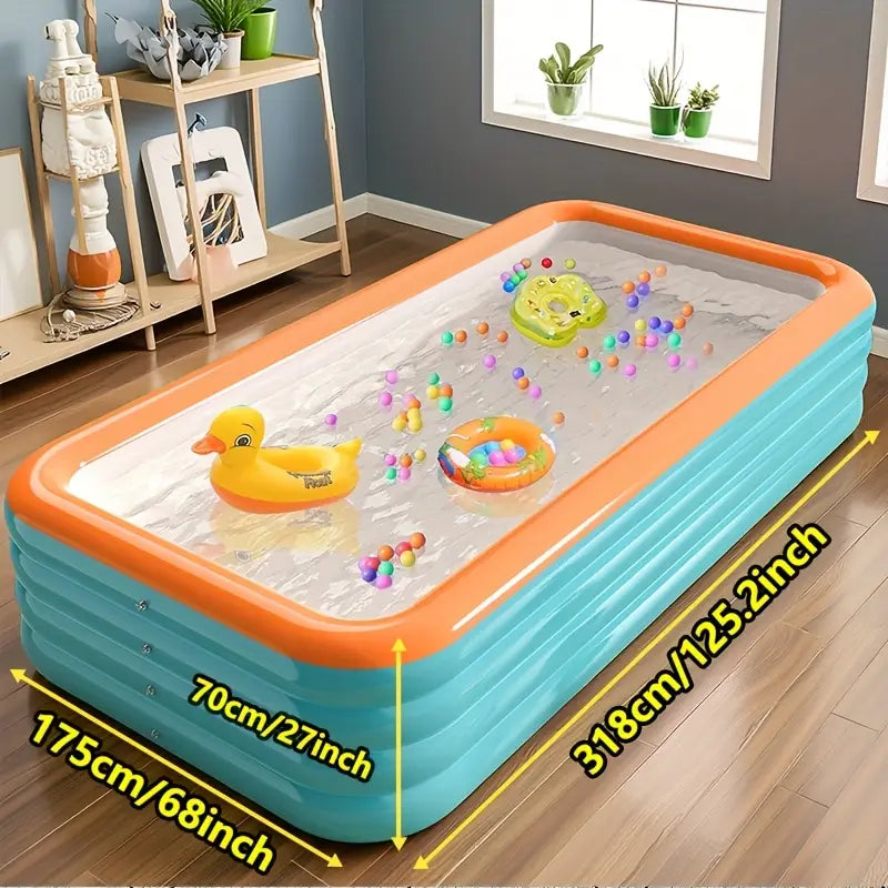uper Large Home Inflatable Swimming Pool