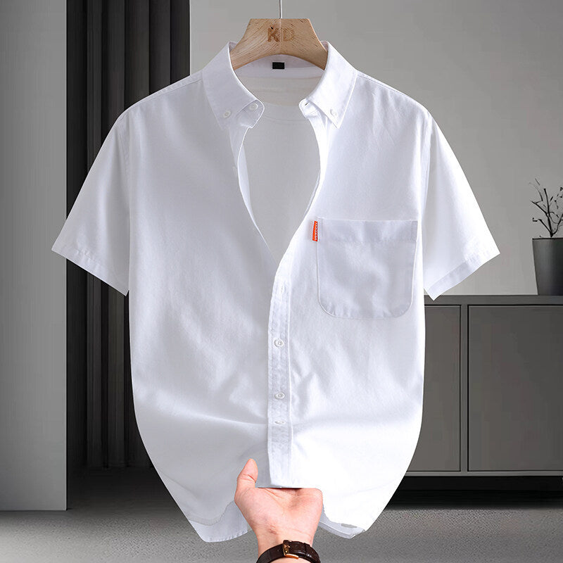 Short-sleeved Shirt Men's High Cotton