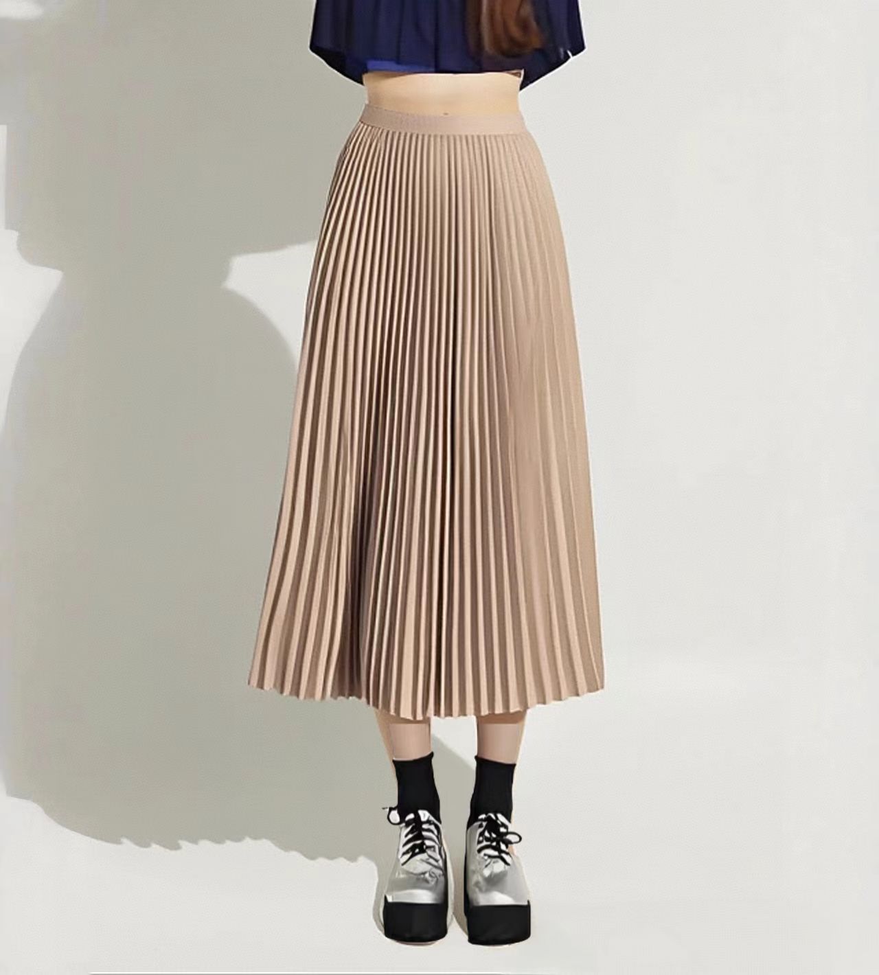 Summer  Pleated Skirt