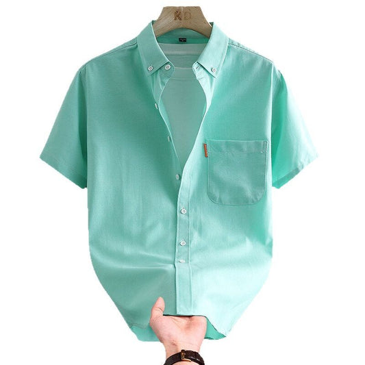 Short-sleeved Shirt Men's High Cotton