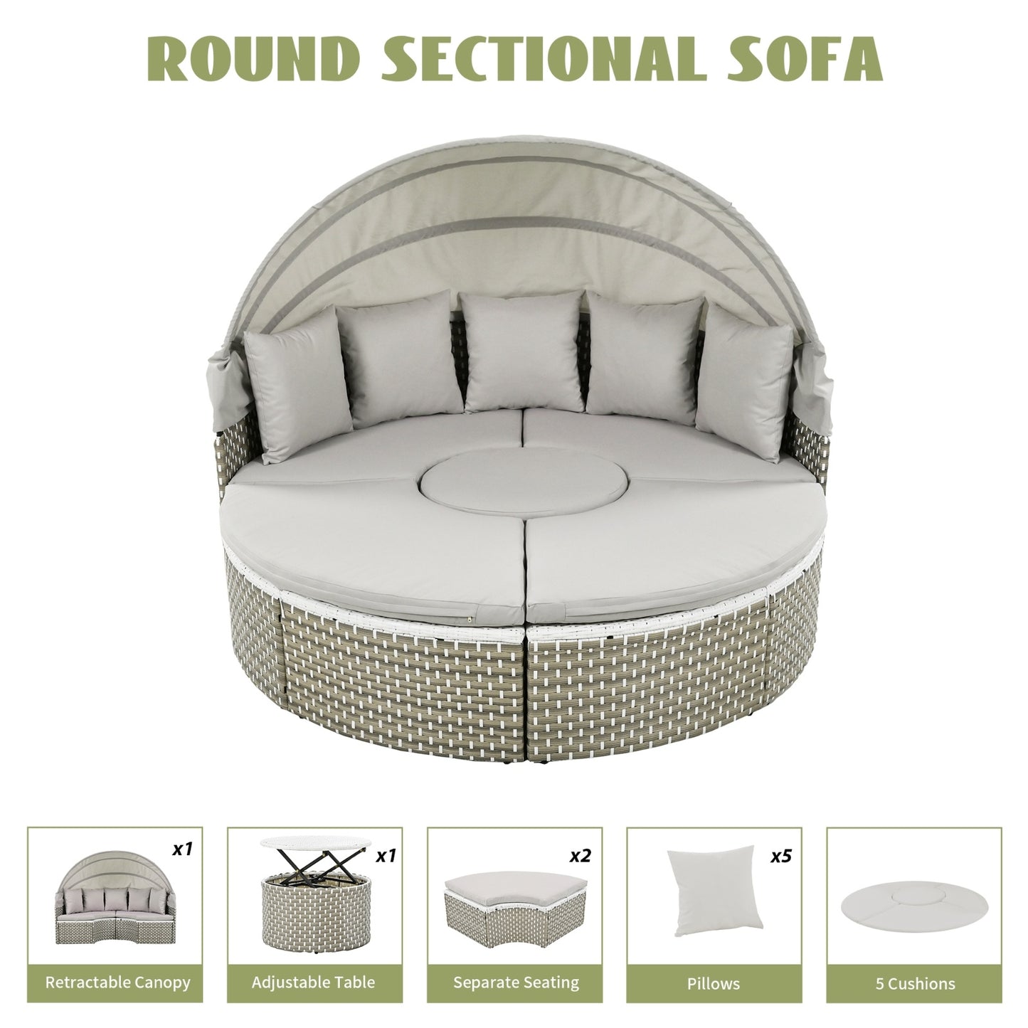 TOPMAX Patio Furniture