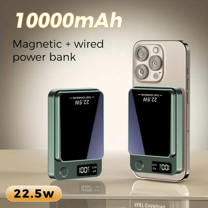 Magnetic Wireless Charging Power Bank
