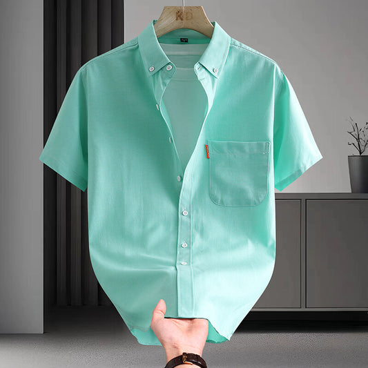 Short-sleeved Shirt Men's High Cotton