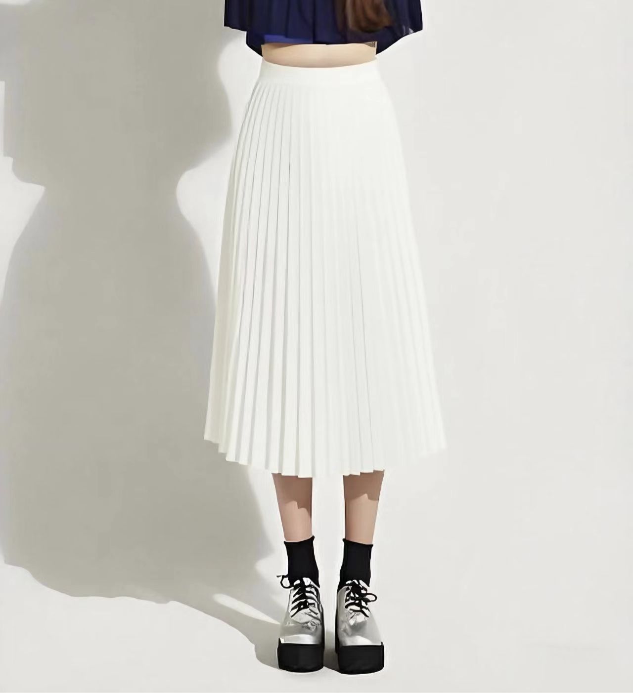 Summer  Pleated Skirt