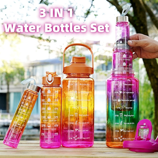 3-in-1 Water Bottles Set