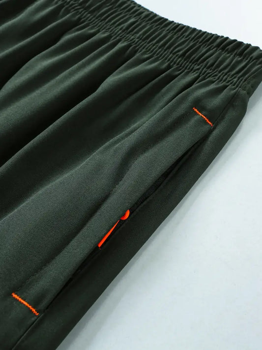 5pcs Men's Athletic Drawstring Shorts -