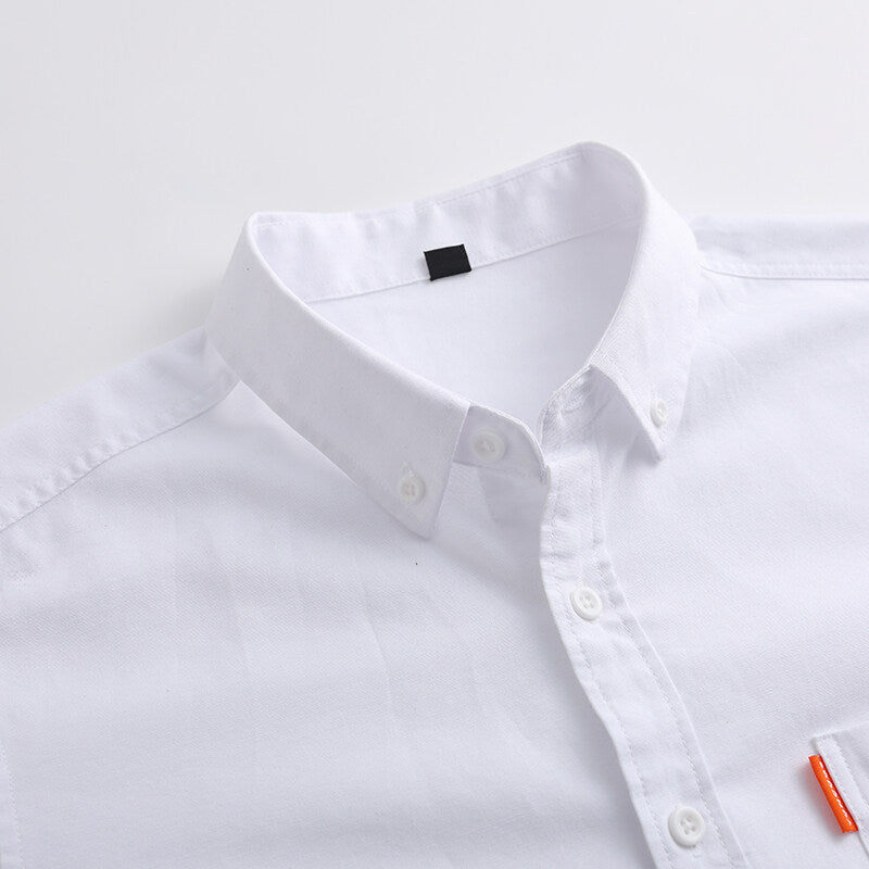Short-sleeved Shirt Men's High Cotton